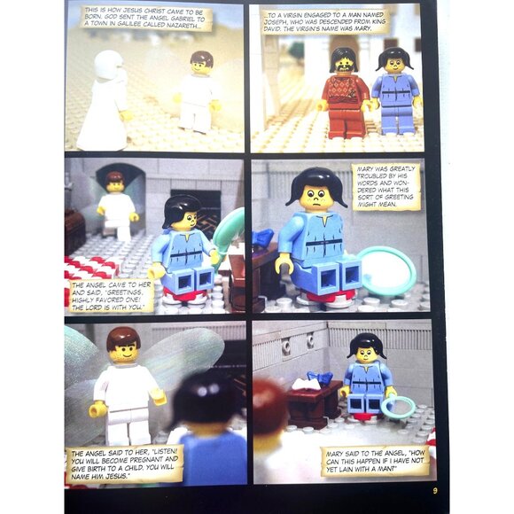 The Brick Bible: The New Testament Exploring Jesus through Lego Illustrations - Picture 4 of 5